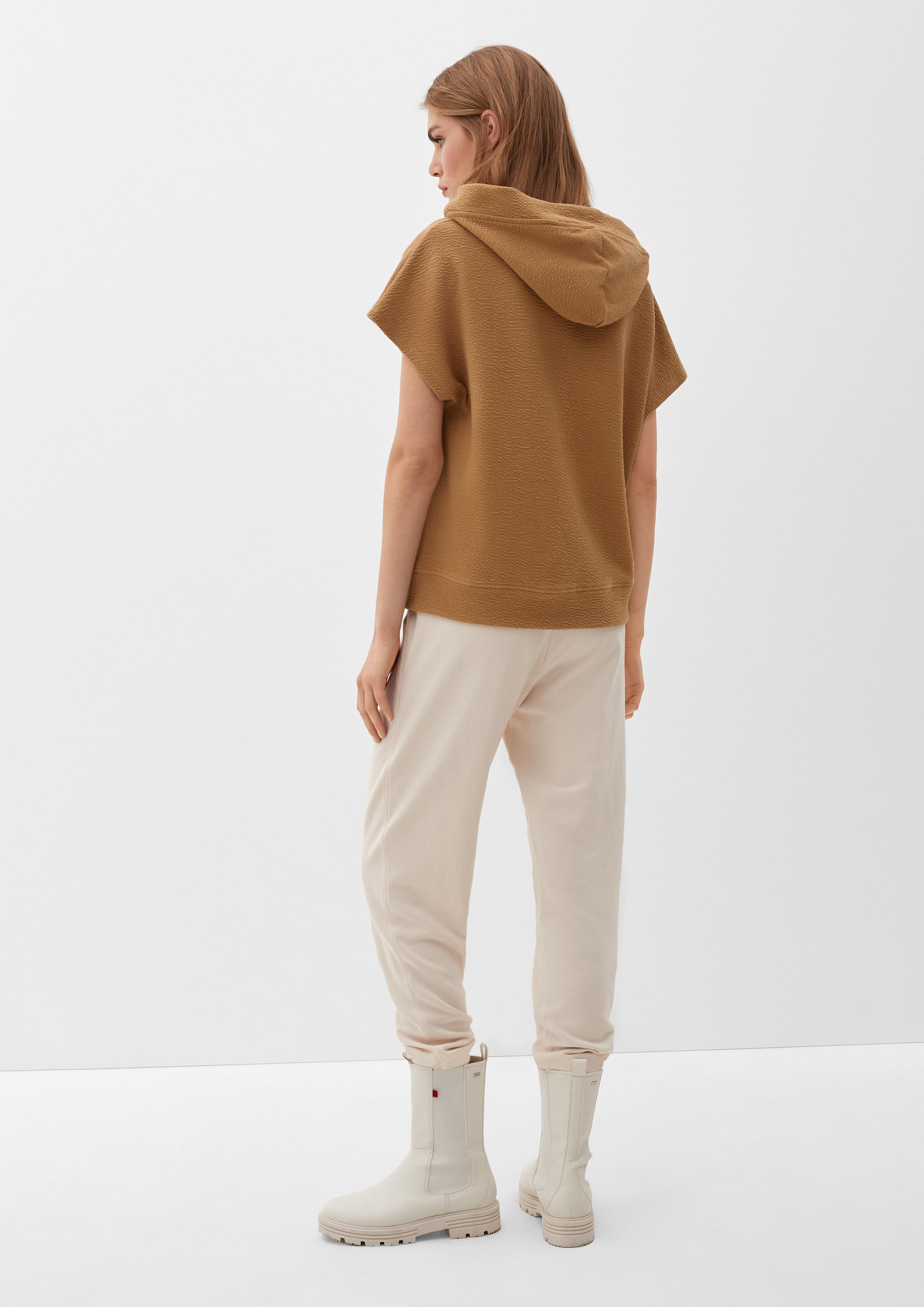 Hoodie mit kurzen Ärmeln  2121816-8469
