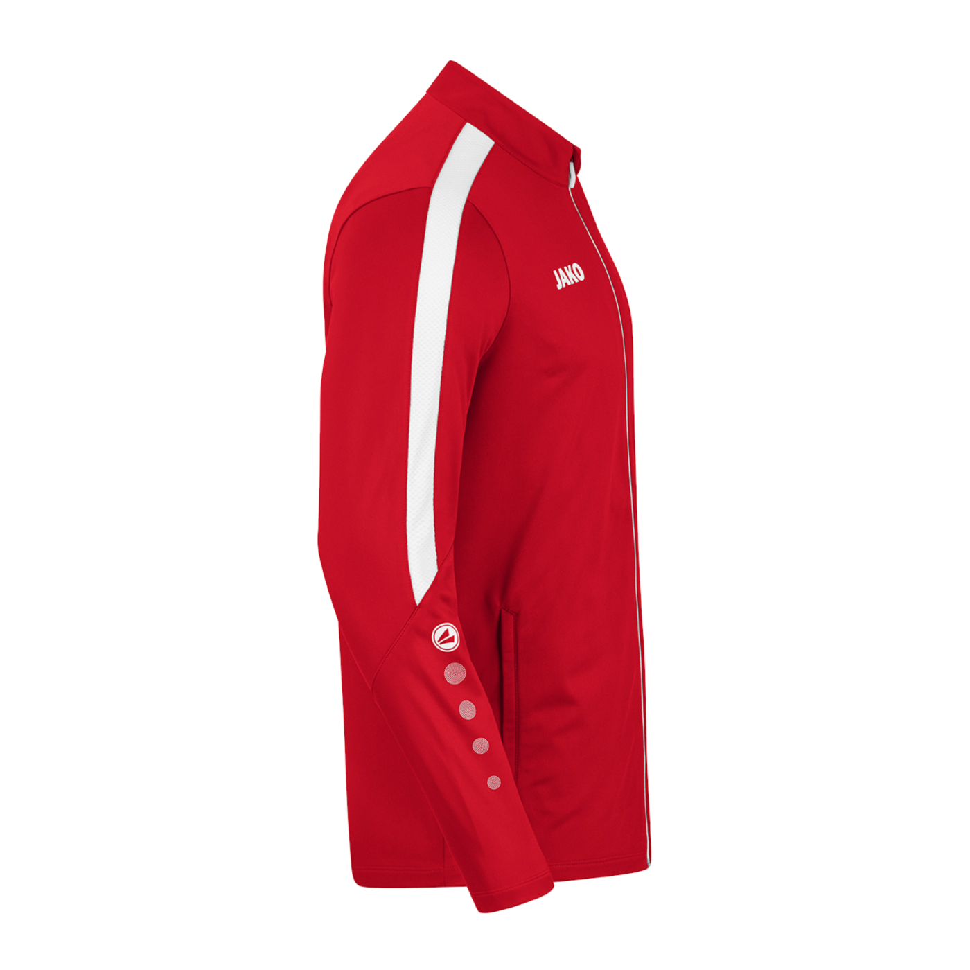 JAKO Power Polyesterjacke Rot Weiss F100