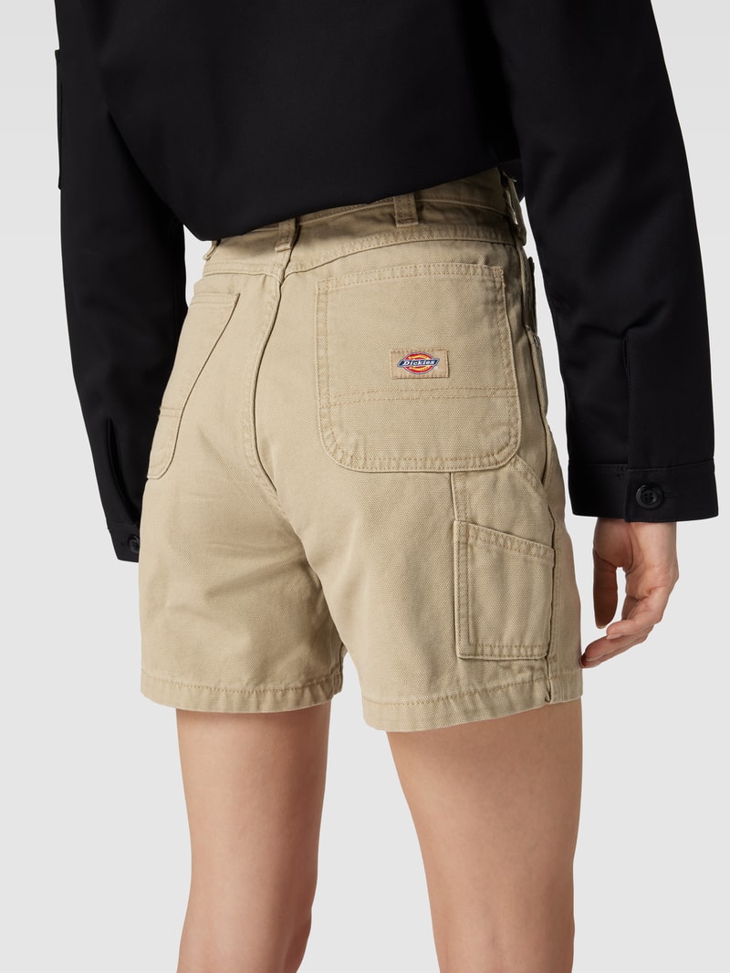 Shorts im 5-Pocket-Design Modell 'DUCK CANVAS' in sand