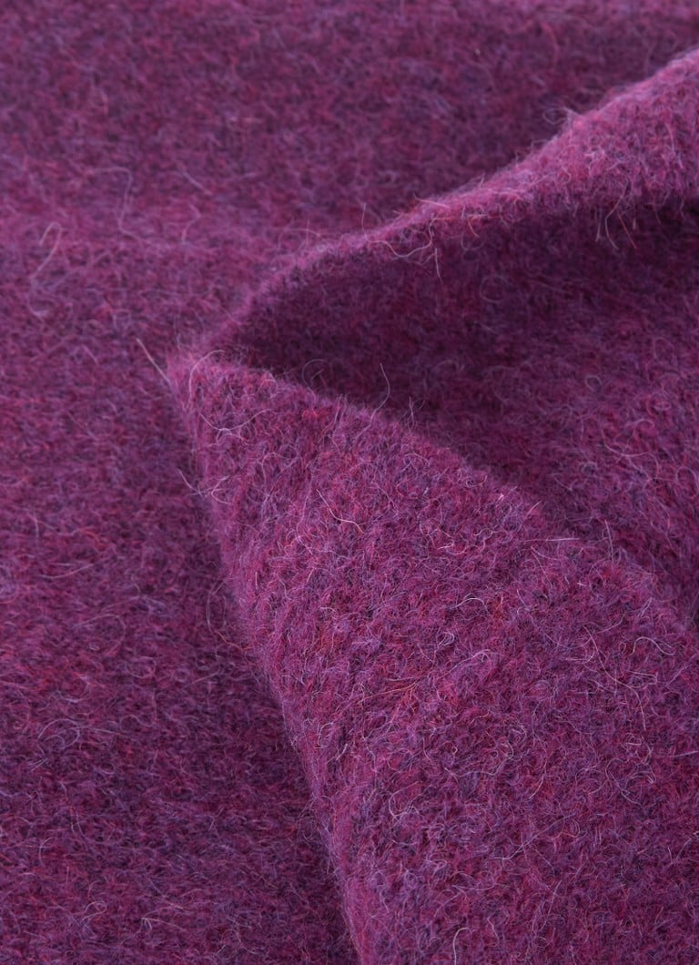 Session Miwa coarse knit scarf in alpaca wool blend