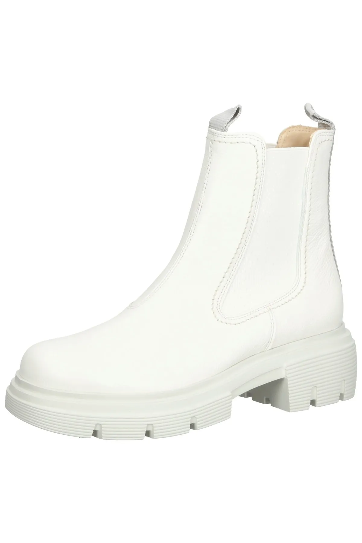 Paul Green  Stiefelette - Beige - Blockabsatz
