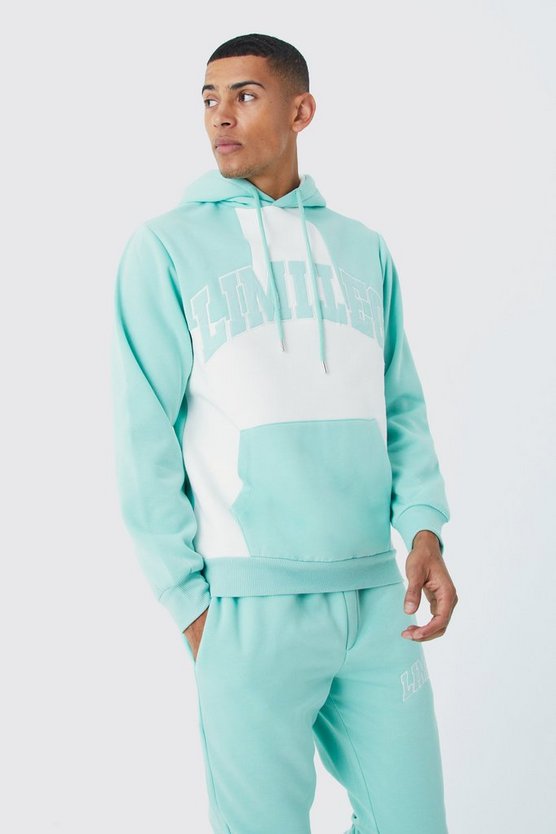 Limited Colorblock Trainingsanzug mit Kapuze
