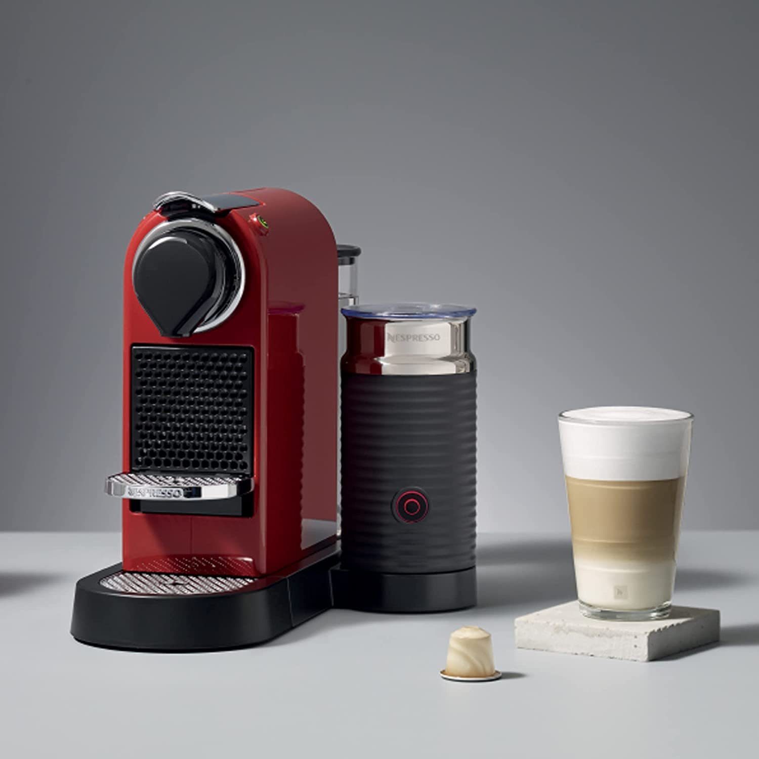 Krups Kapselmaschine Nespressoautomat Citiz&Milk Kaffeemaschine, Espressomaschine