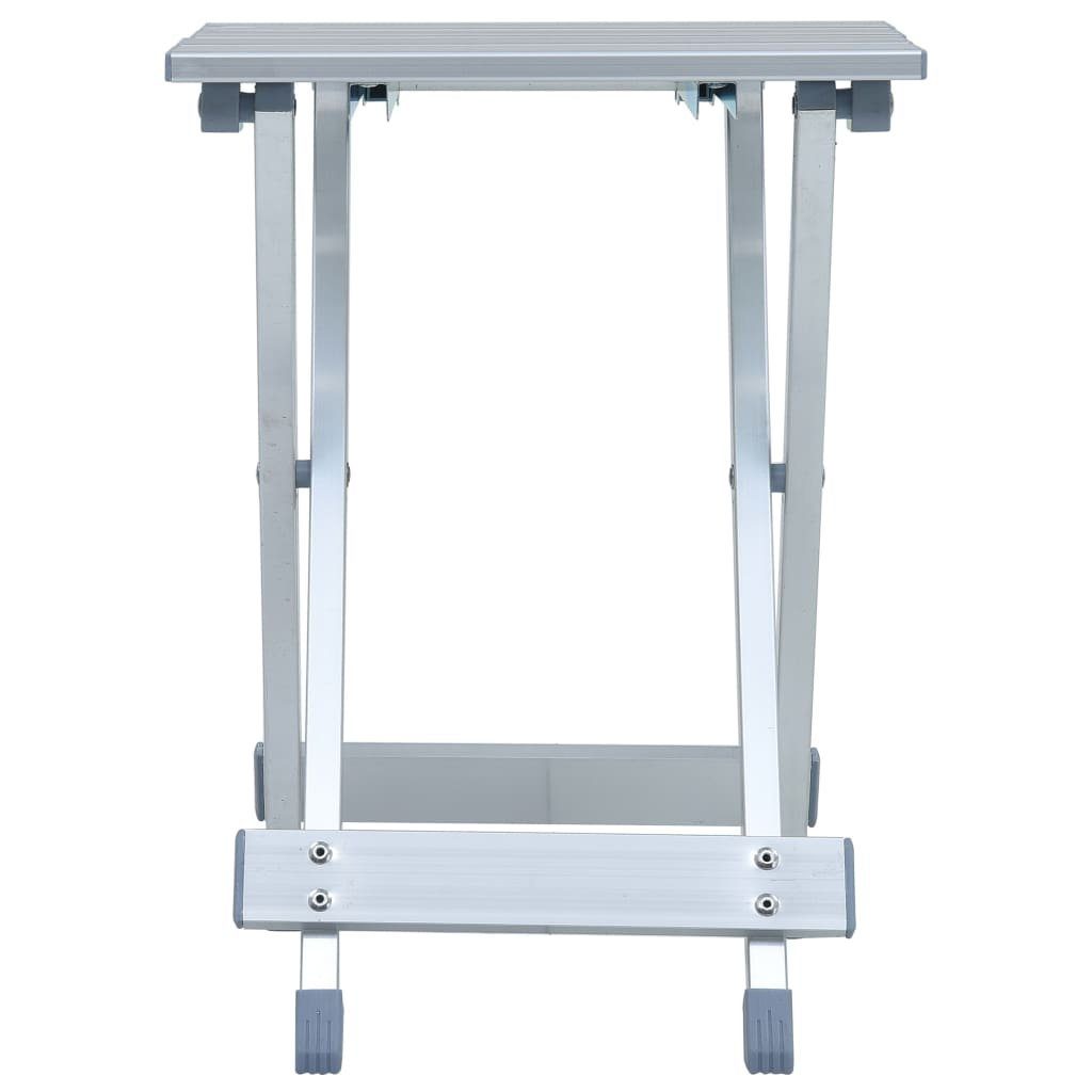 vidaXL Gartentisch Campinghocker Aluminium 28 x 26 x 39 cm
