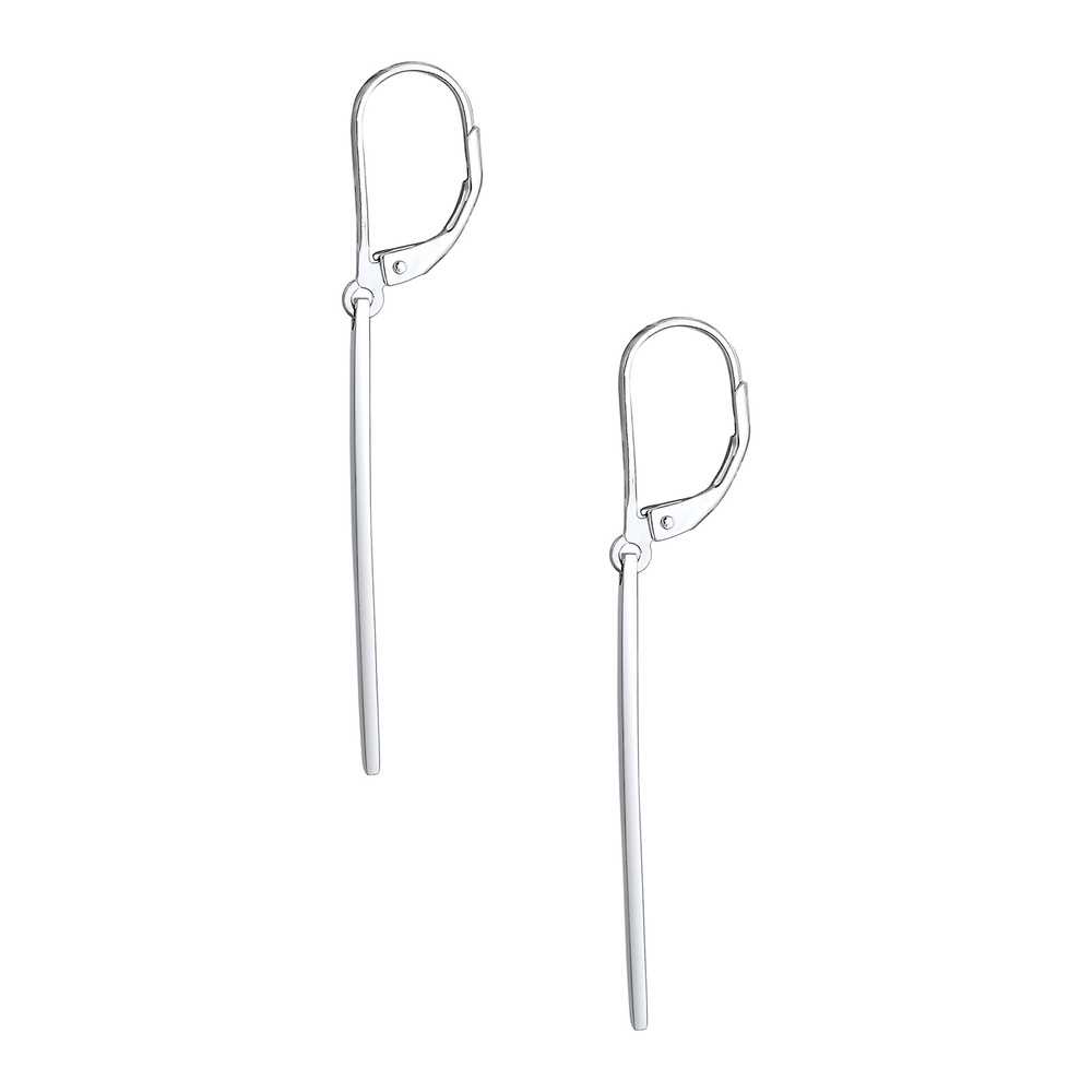 Elli Elli Boucles d'Oreilles Femmes Pendentif Géo Classique Tendance Blogueur en Argen Boucles d'oreilles