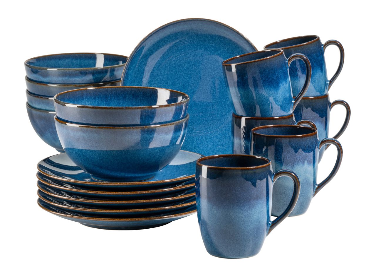 Mäser Serie Ossia, Frühstücksservice 18 teilig für 6 Personen