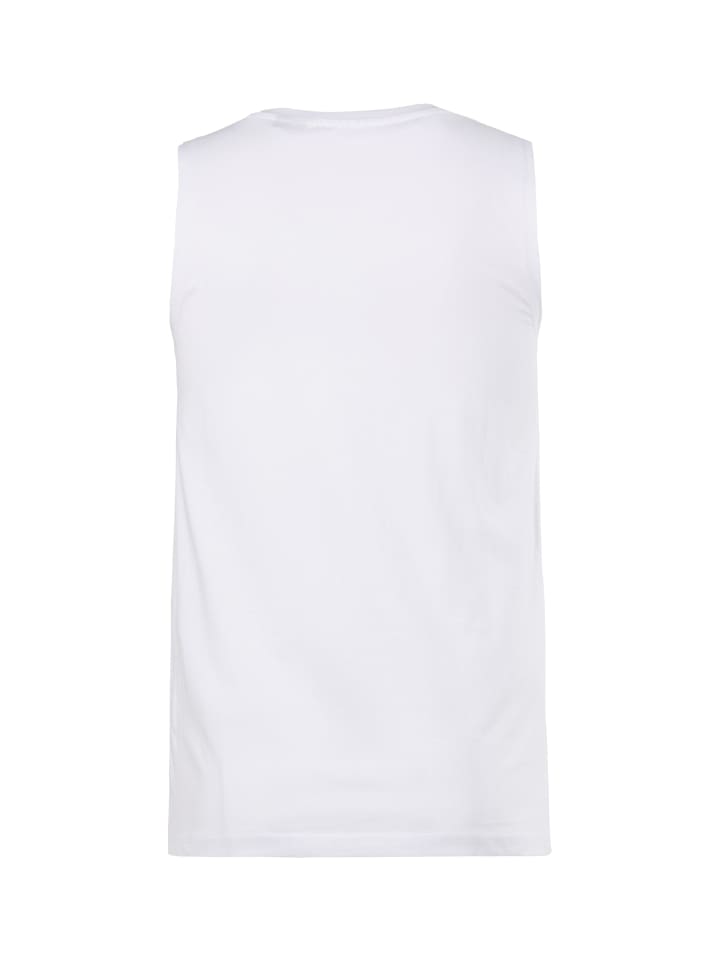 Men Plus Tank Top in schneeweiß günstig kaufen
