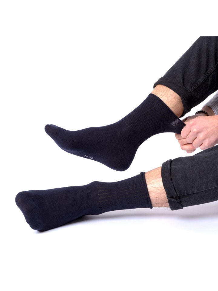 Occulto 10er Pack Diabetikersocken Velano in BlauMix günstig kaufen