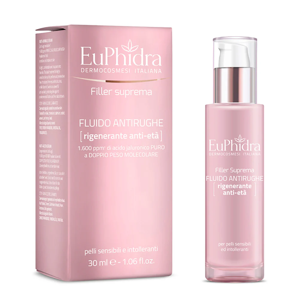 Fluido facial antiarrugas regenerador Filler Suprema - Fluido facial antiarrugas