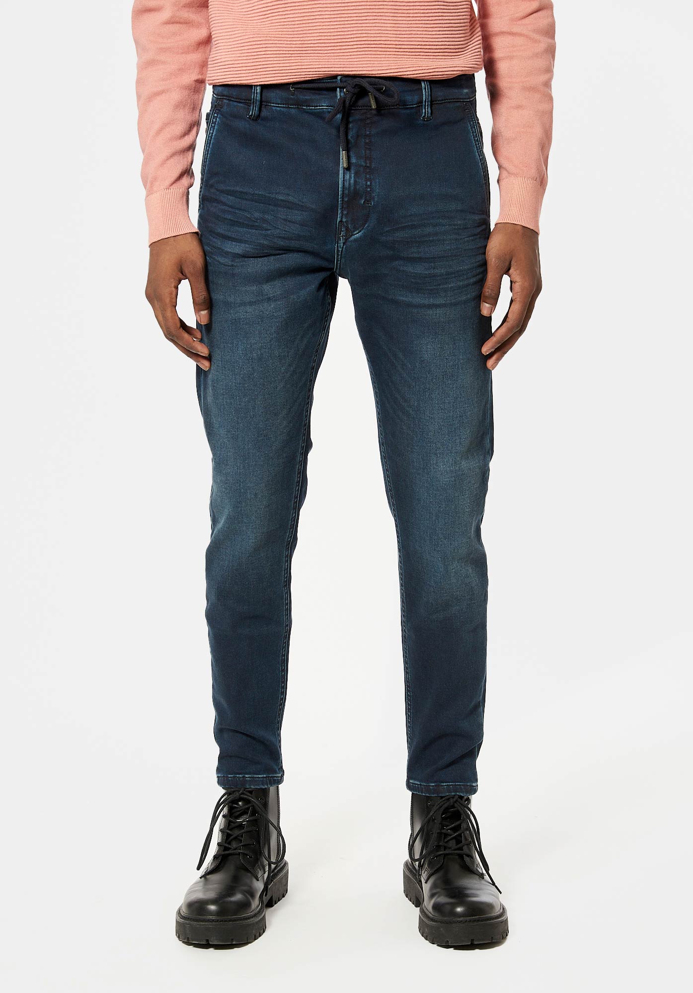 IRWIX  Jean relaxed cropped Homme