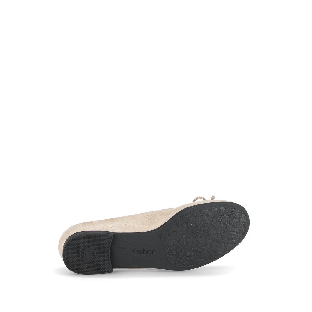 Gabor comfort Eleganter Ballerina beige