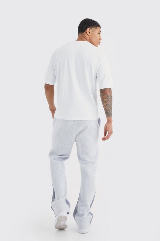 Official Jogginghose mit Graffiti-Print und Farbspritzern
