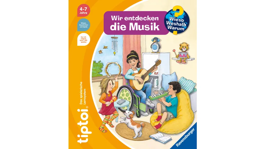 Ravensburger tiptoi - Wieso? Weshalb? Warum? Wir entdecken die Musik