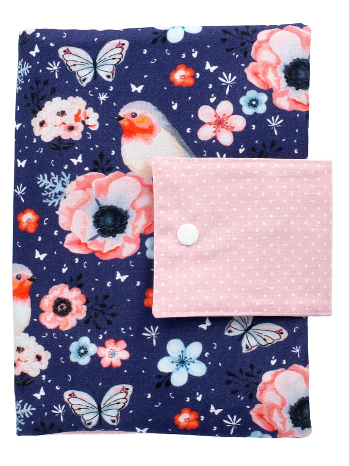 Land-Juwelen Windeltasche Handmade in rosa navy günstig kaufen onesize