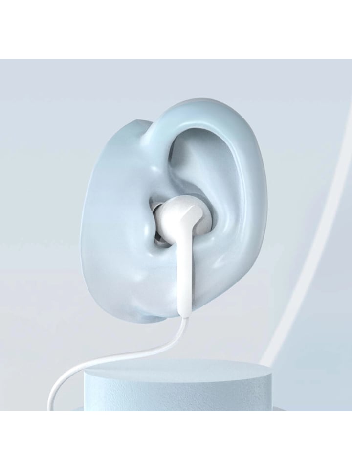 COFI 1453 Kabelgebundener USB-C In-Ear-Kopfhörer 1,2 m in Weiß günstig kaufen 120 cm