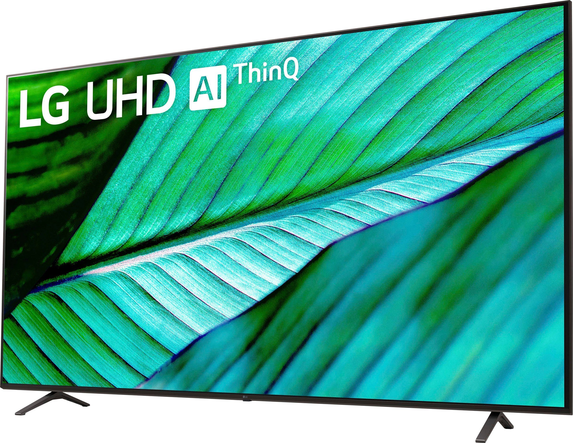 LG 86UR76006LC LED-Fernseher (217 cm/86 Zoll, 4K Ultra HD, Smart-TV, UHD,α5 Gen6 4K AI-Prozessor,Direct LED,AI Sound,AI Brightness Control)