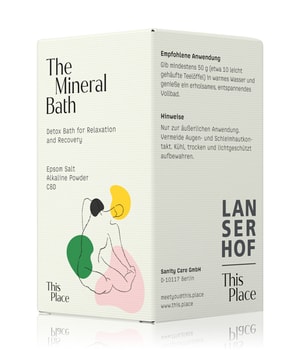 This Place The Mineral Bath Badesalz-250 g