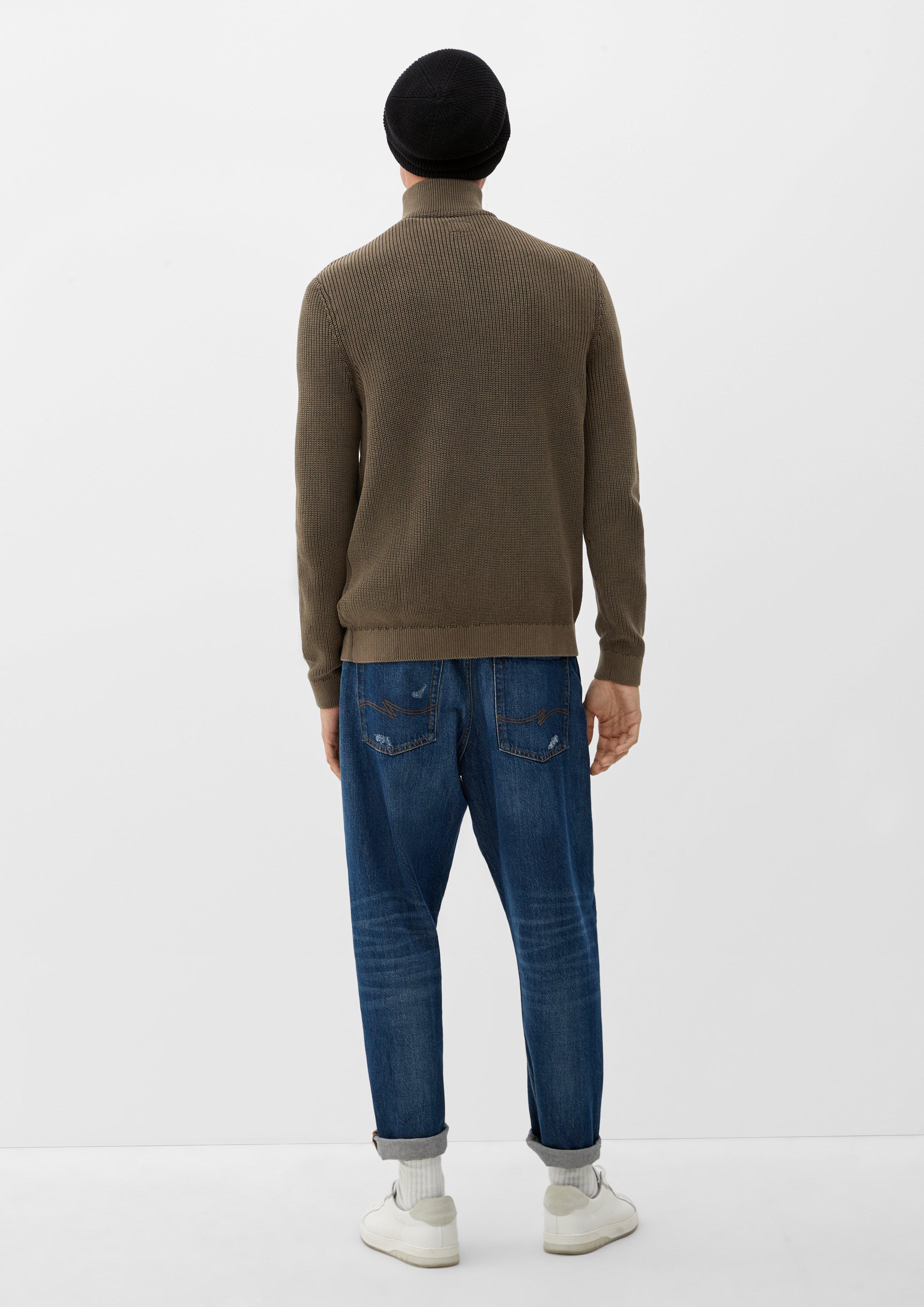 Pullover mit Troyer-Kragen  2118699-8554