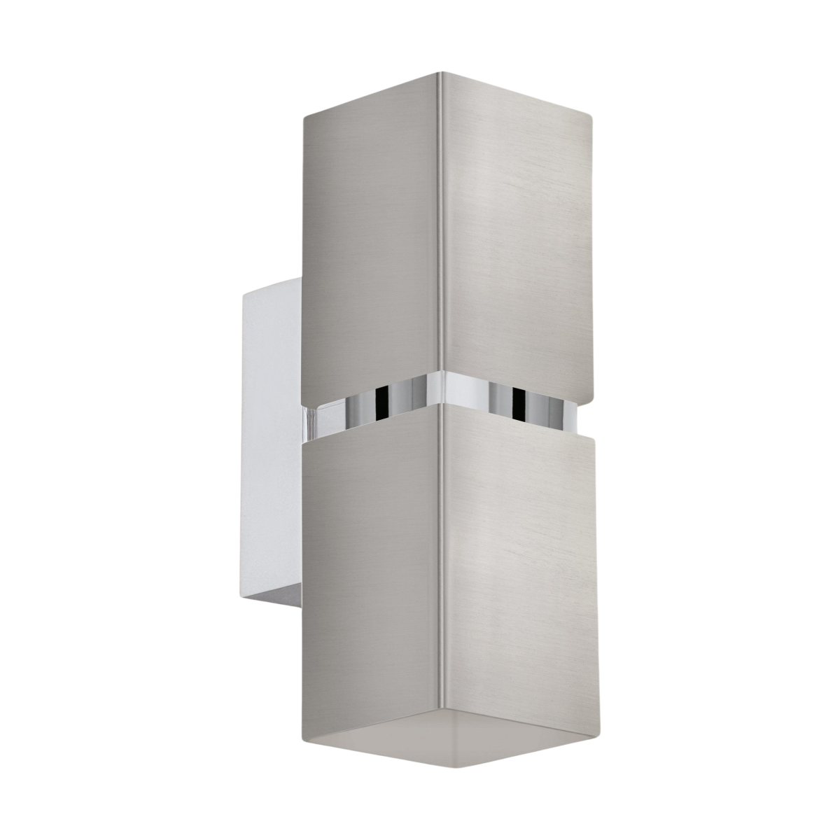 EGLO 2-flg LED Wandlampe Passa Eckig