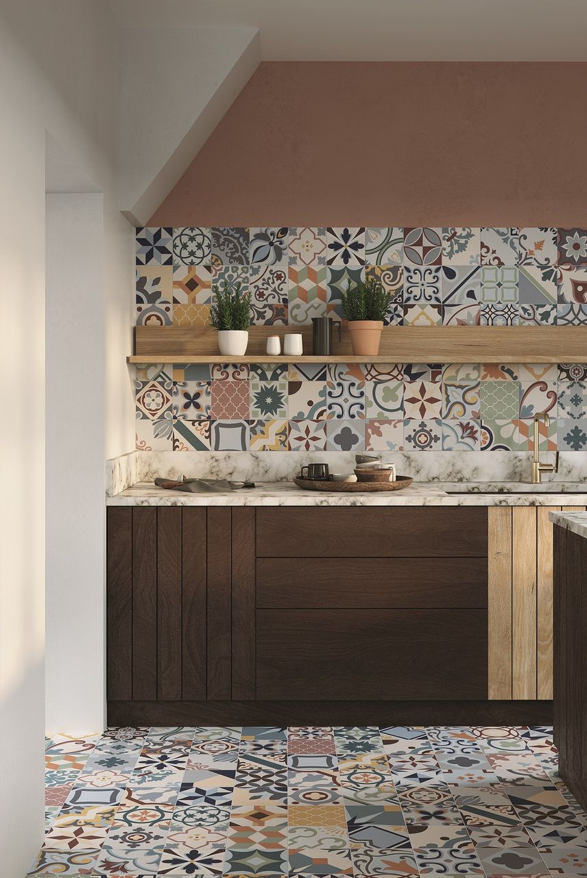 BOXTEC CAVALIER MIX 16.5 x 16.5 Feinsteinzeug Wand- und Bodenfliese Keramikfliese Fliese