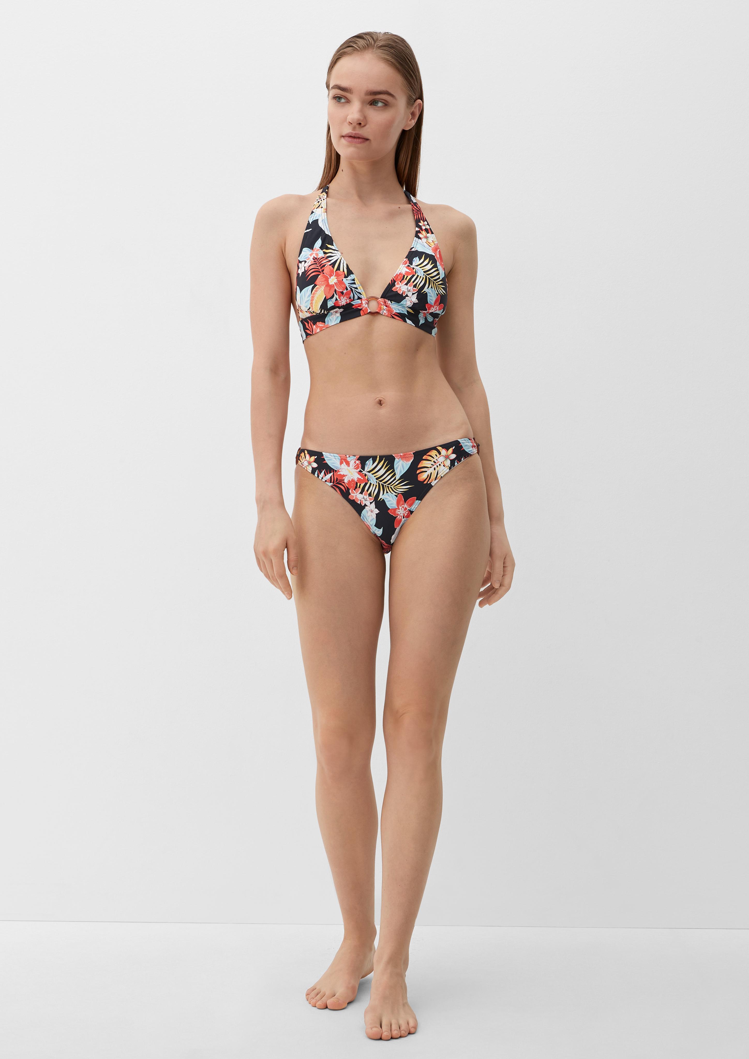 Triangel Bikinitop mit Blumenmuster  EME-6008399-99A1