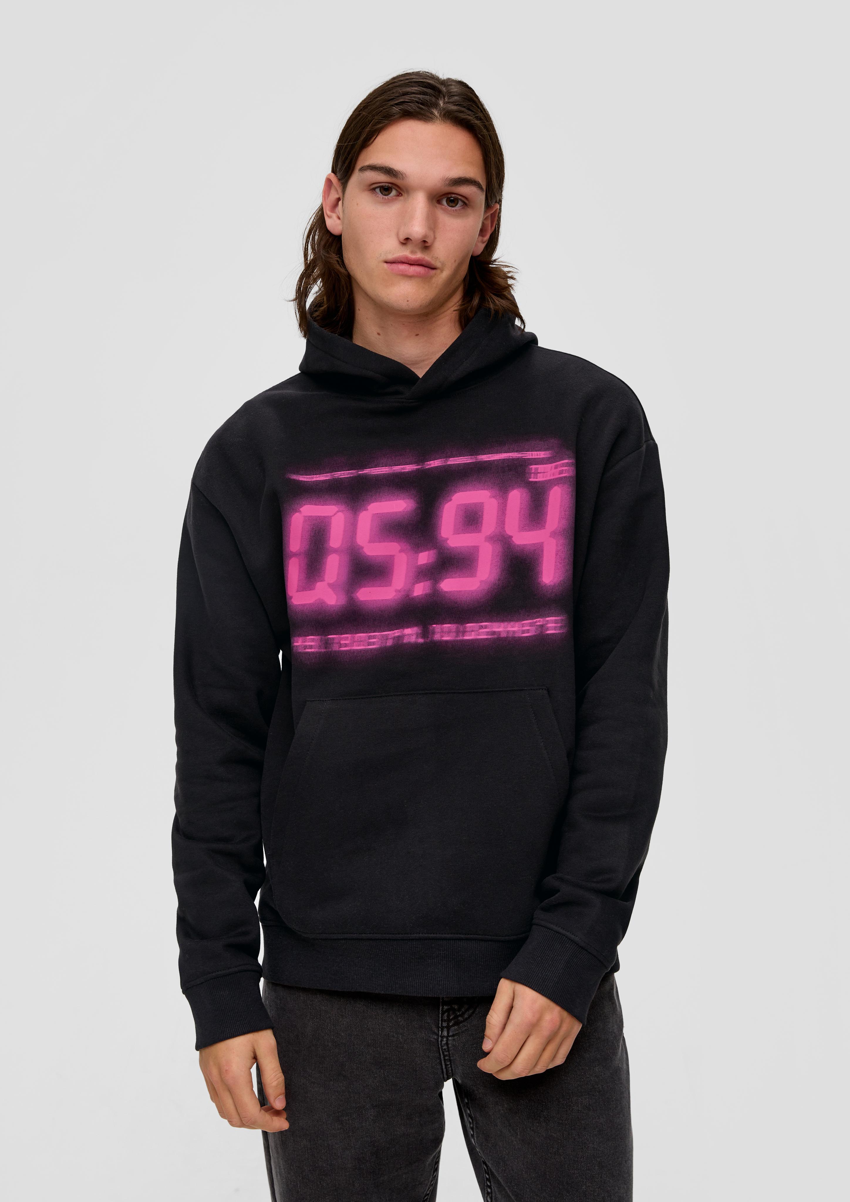 Kapuzensweatshirt mit Frontprint  2138965-99D0