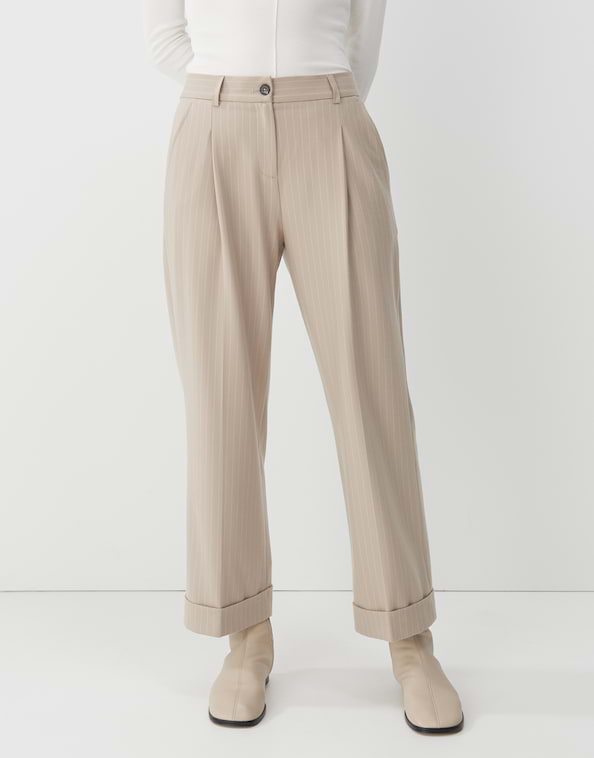 Bundfaltenhose Cisilia city