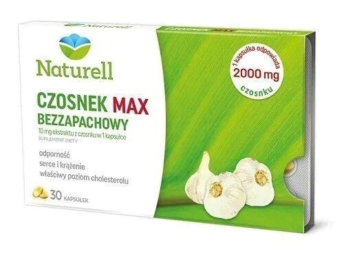 Naturell Garlic Max Άοσμο, Κάψουλες