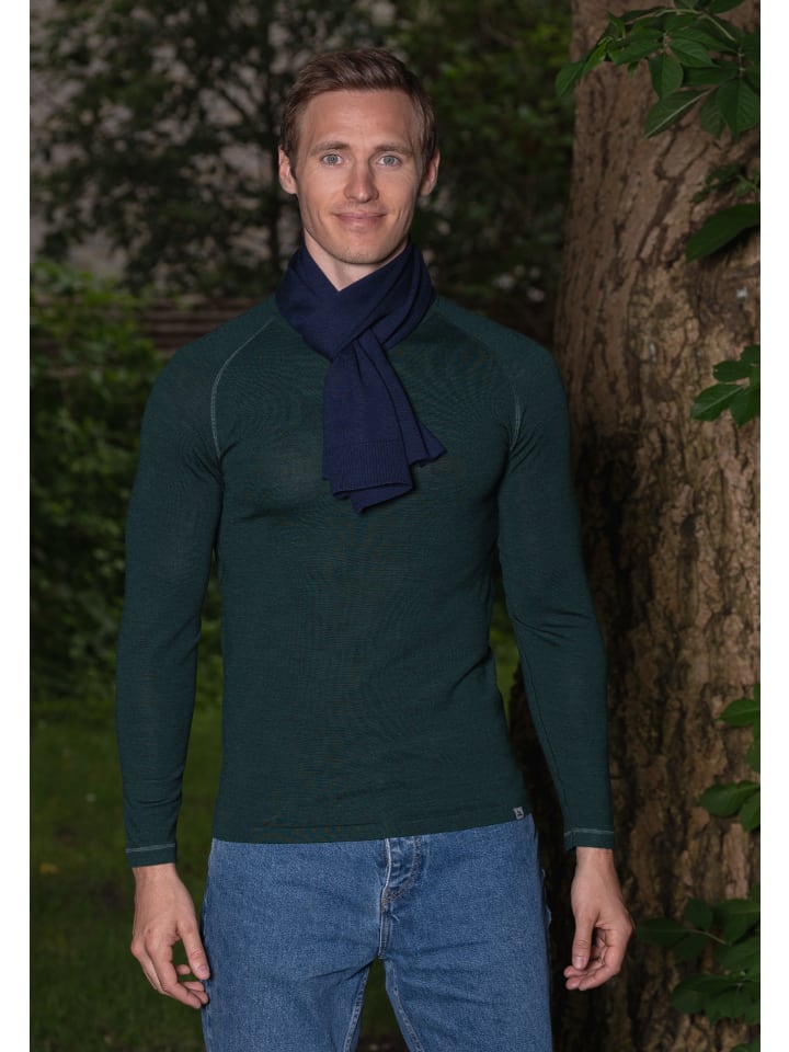 DANISH ENDURANCE Wollschal Merino in dark navy günstig kaufen onesize