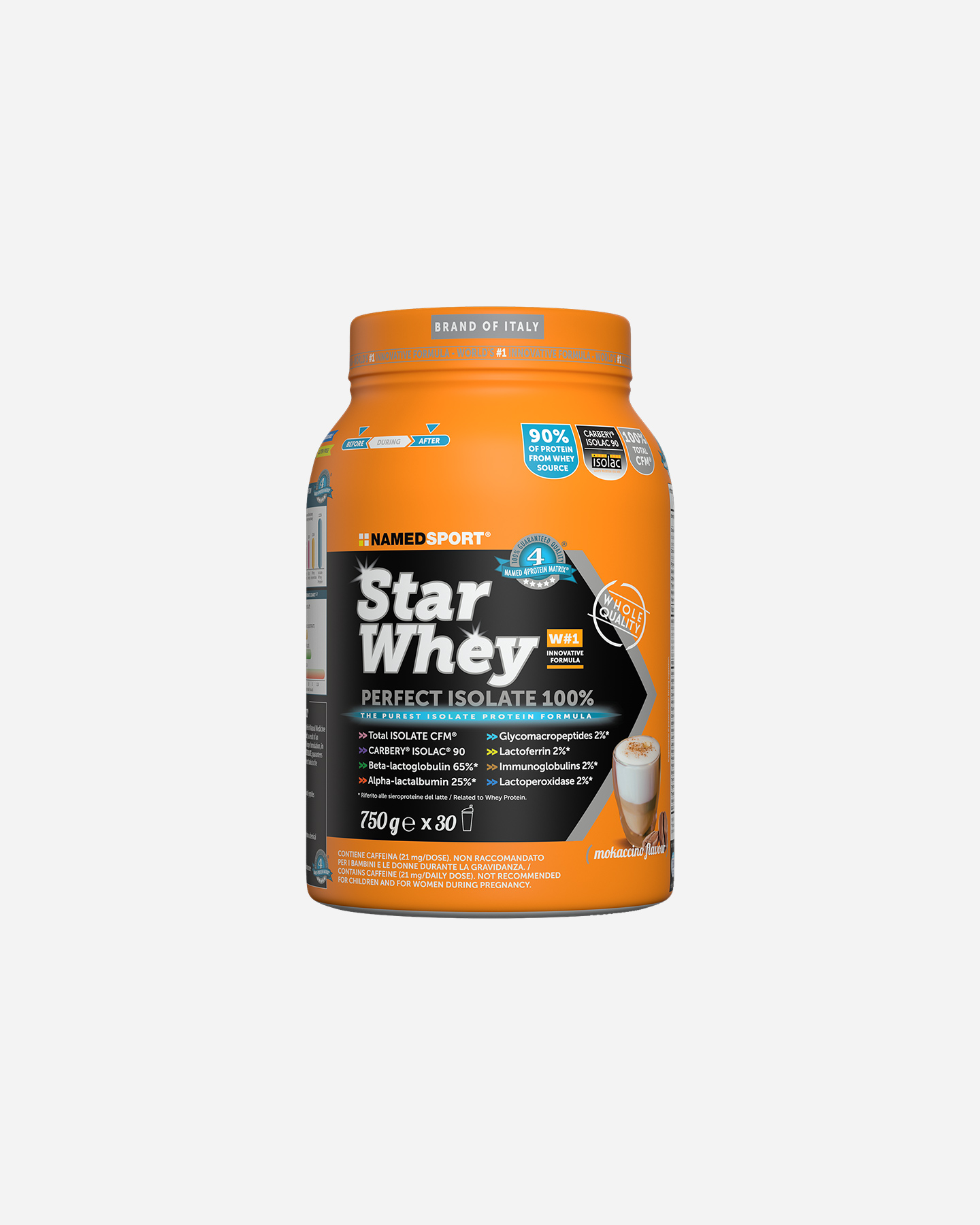 Energetico Named Sport Star srvátkový izolát 750g SP810