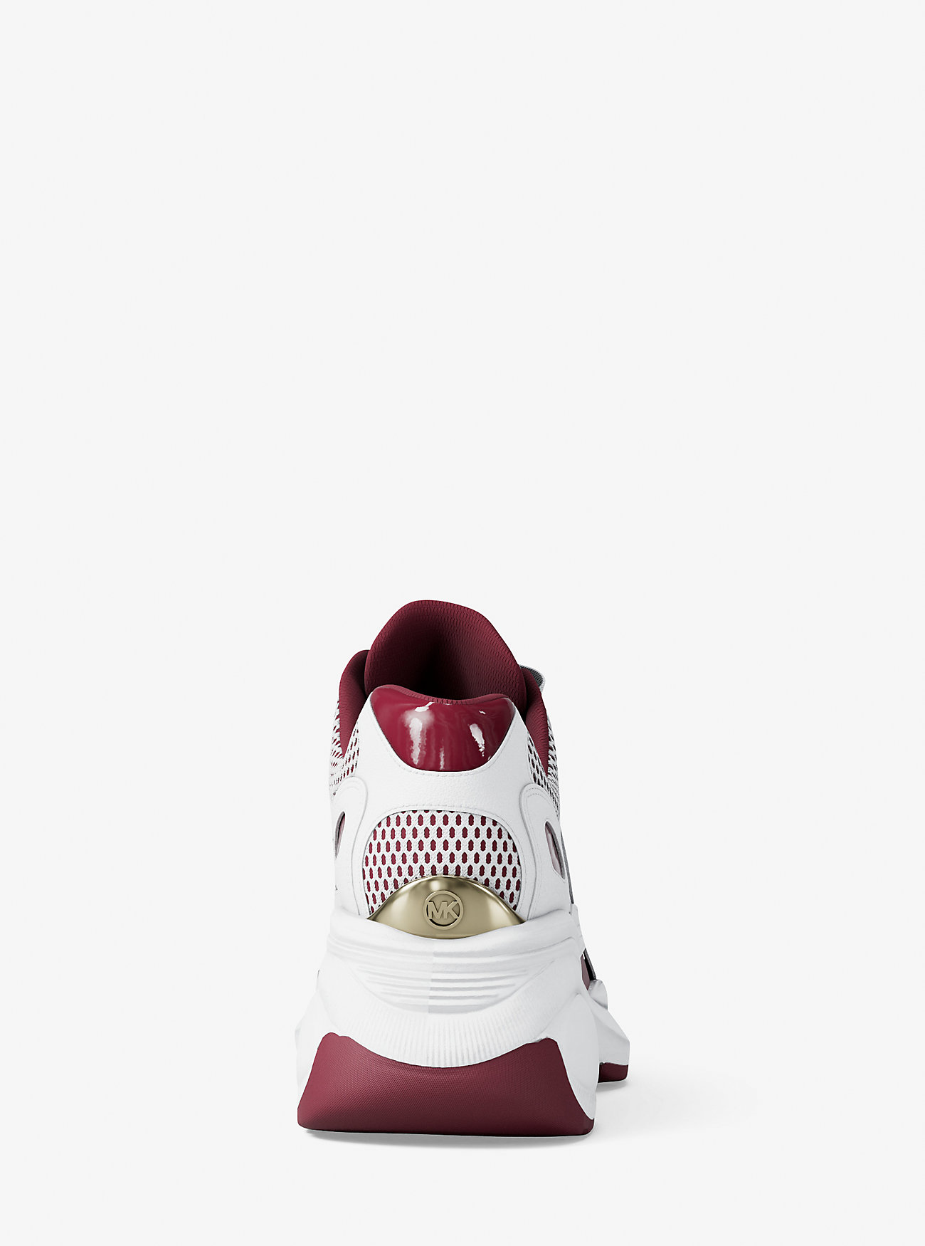 Zuma Leather and Mesh Trainer - MULBERRY