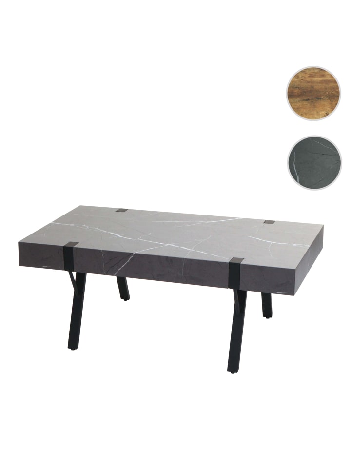 MCW Couchtisch L54, Marmor-Optik grau günstig kaufen onesize