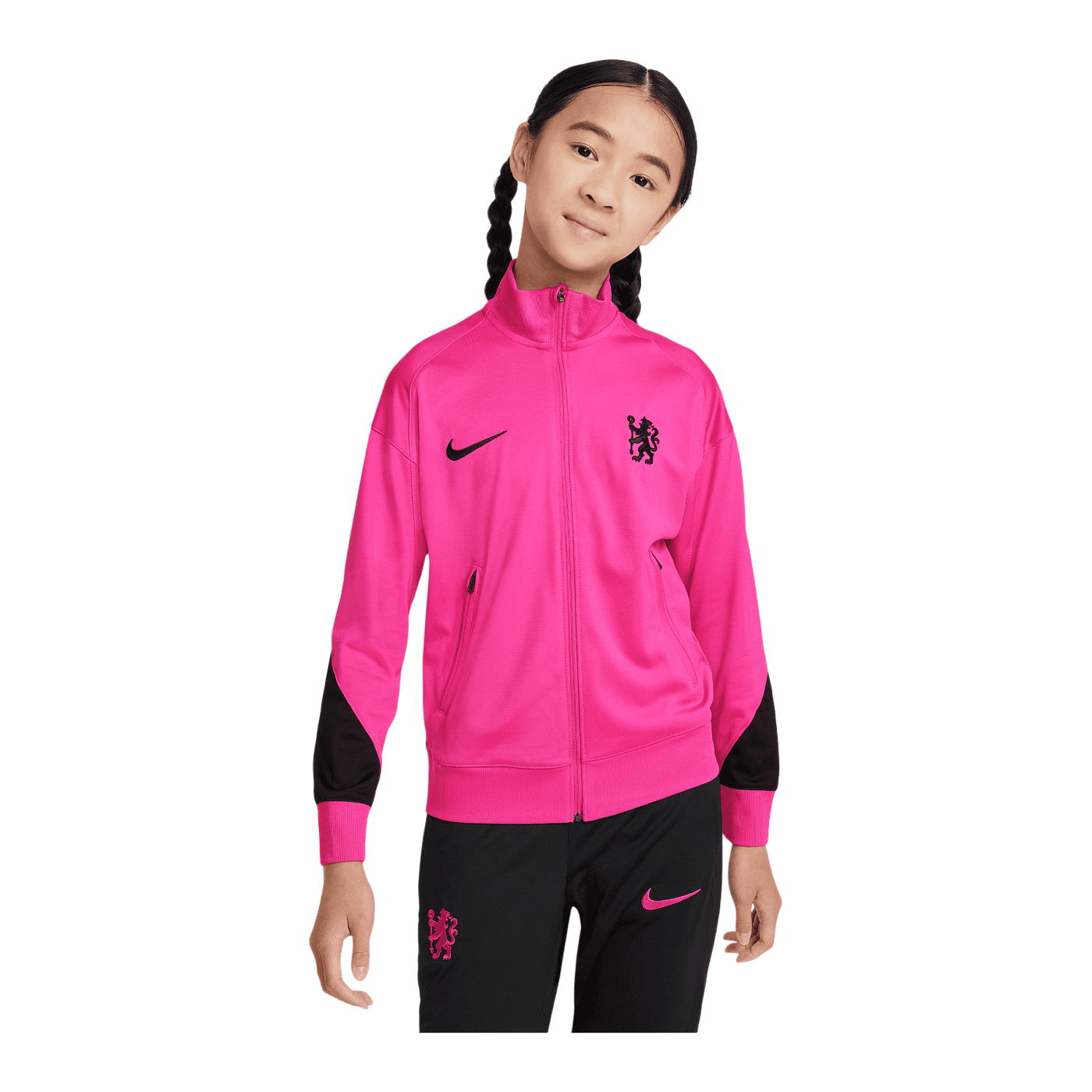 Nike FC Chelsea Strike Trainingsanzug 3rd Kids Pink F659