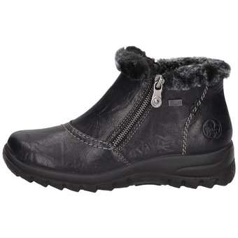 Rieker Ankle Boots in schwarz
