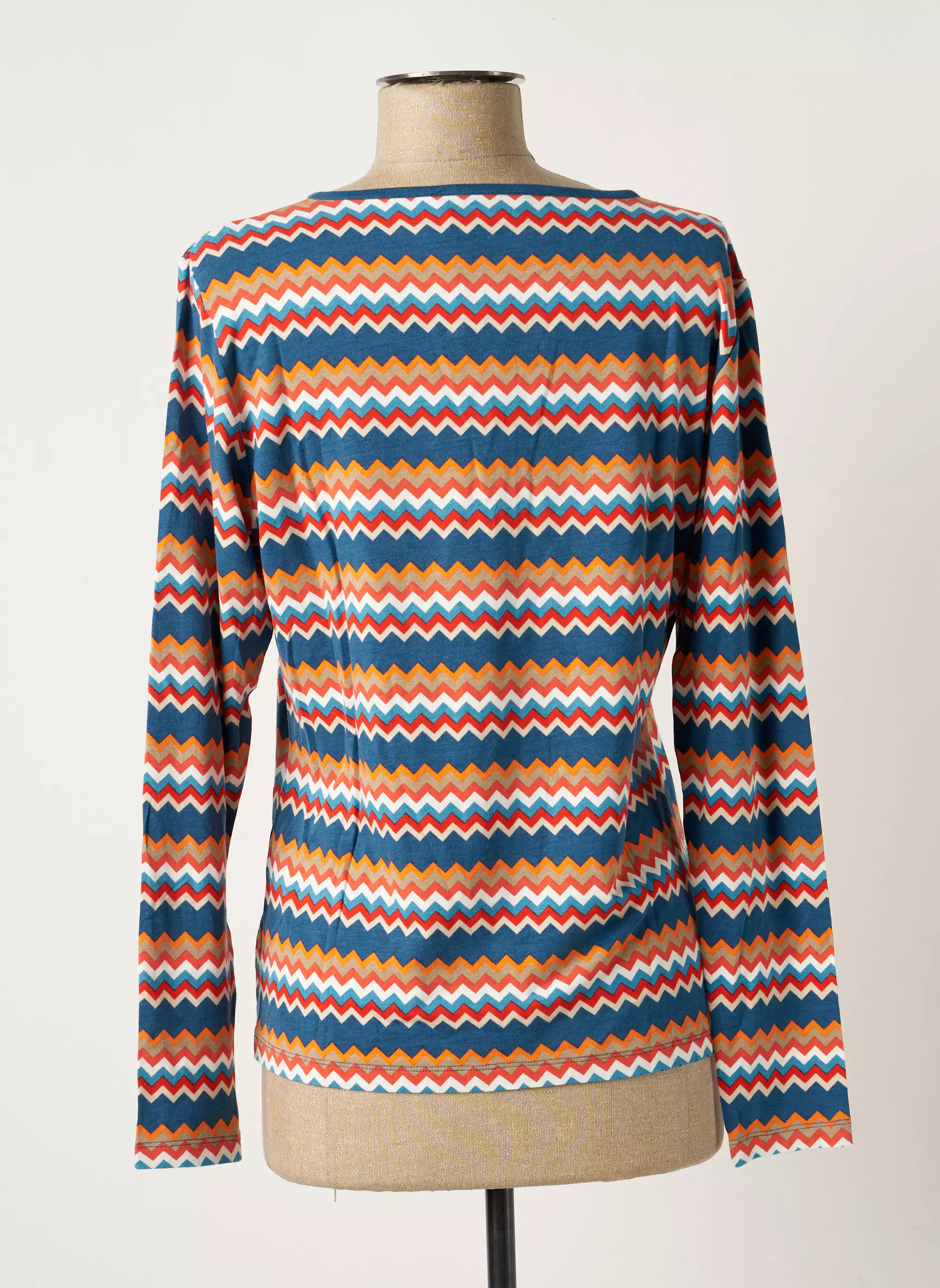 Soie Pour Soi Tops Femme couleur bleu