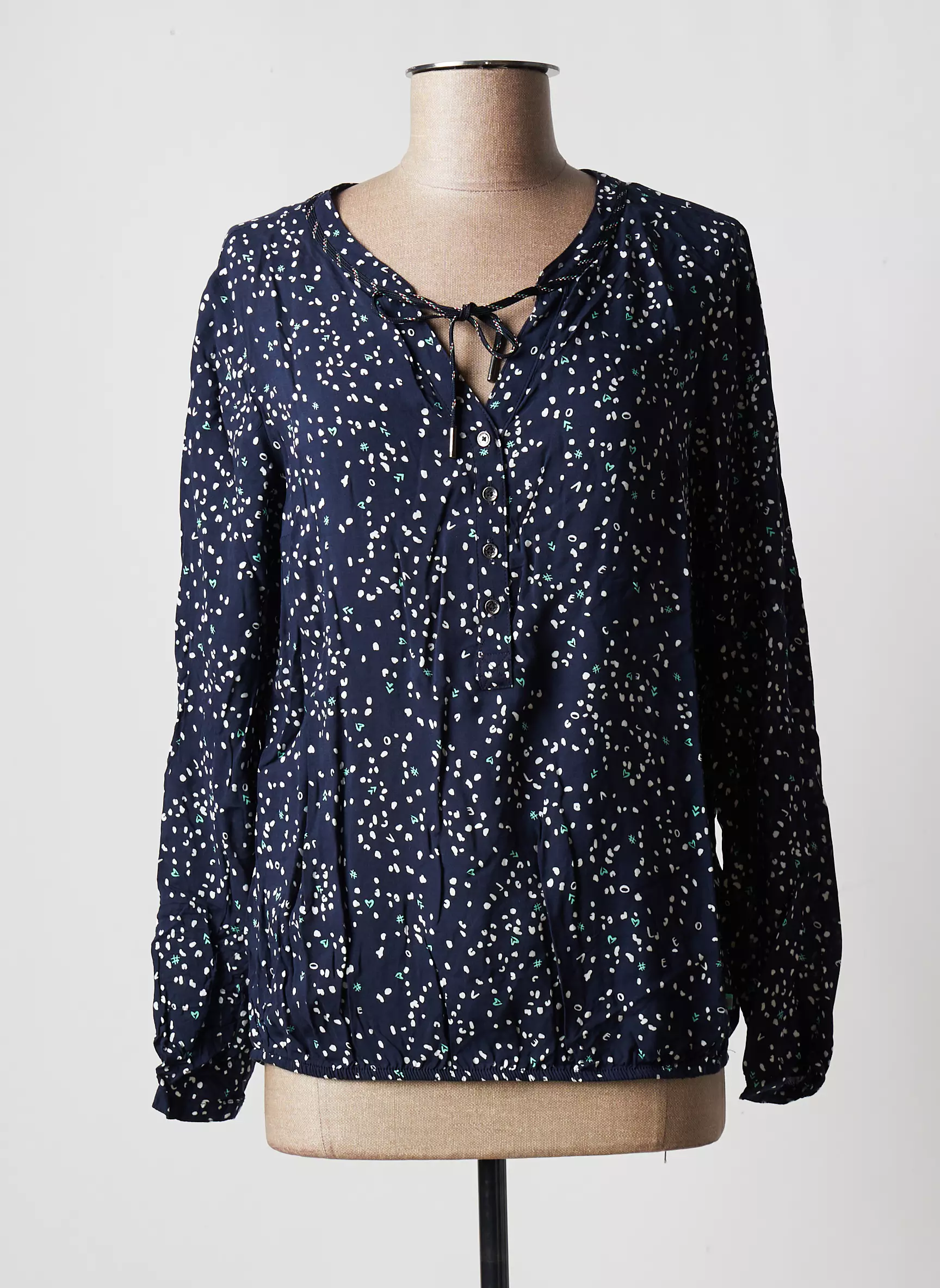 Cecil Blouses Femme couleur bleu