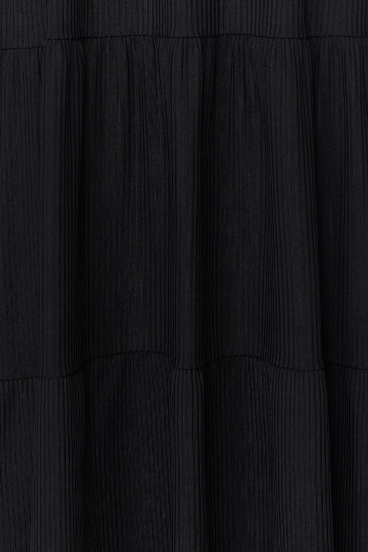 Trendyol Collection  Schwarz*001 Neckholder Bedrucktes A-Linien Maxi Strick Maxikleid TWOSS23EL00705