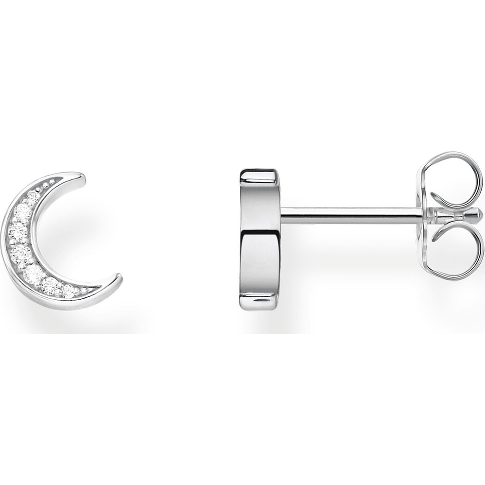 Thomas Sabo Boucles d'oreilles à fermoir à poussette 925 Argent Boucles d'oreilles