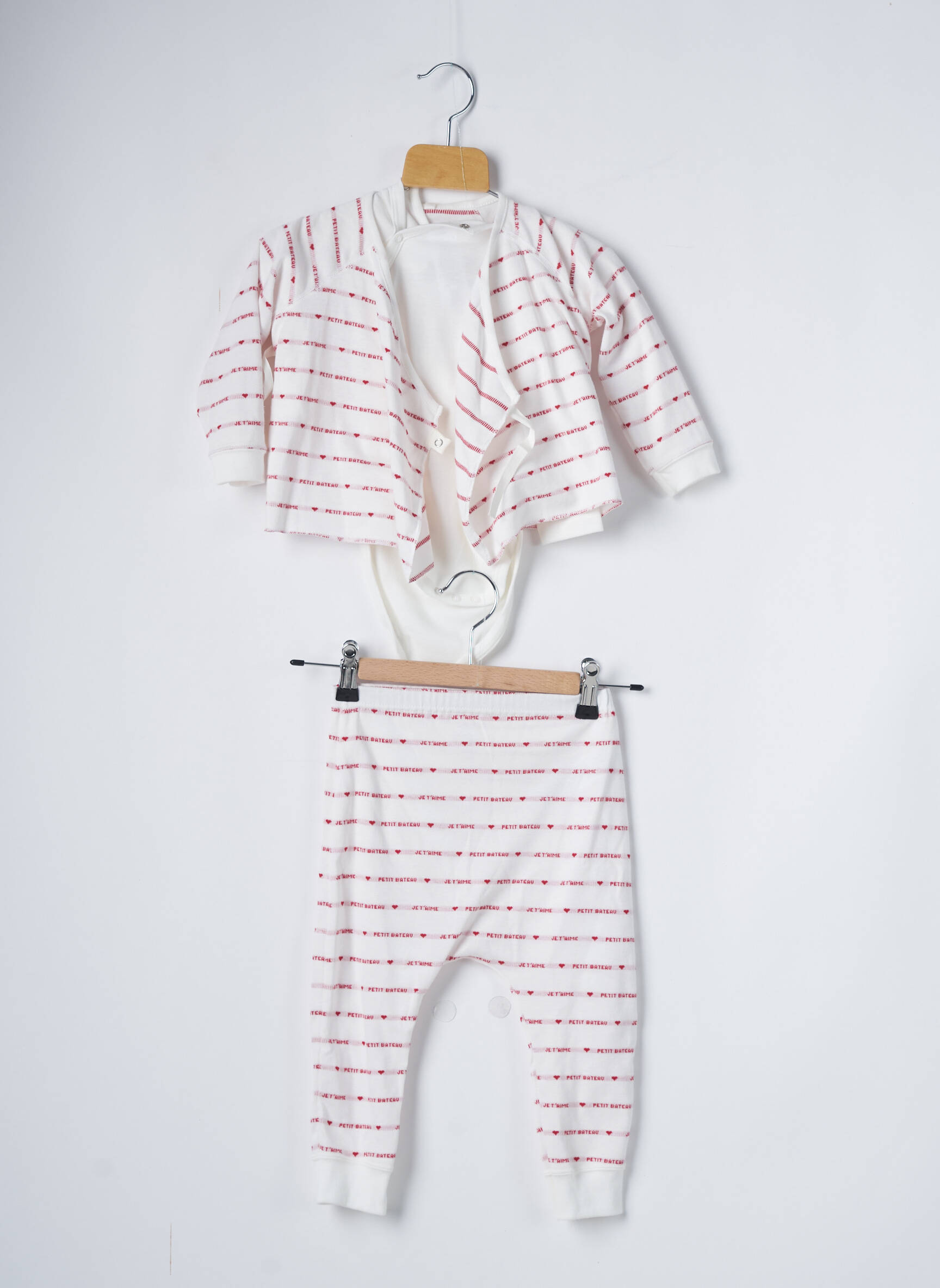 Petit Bateau Ensembles Pantalon Fille couleur rouge
