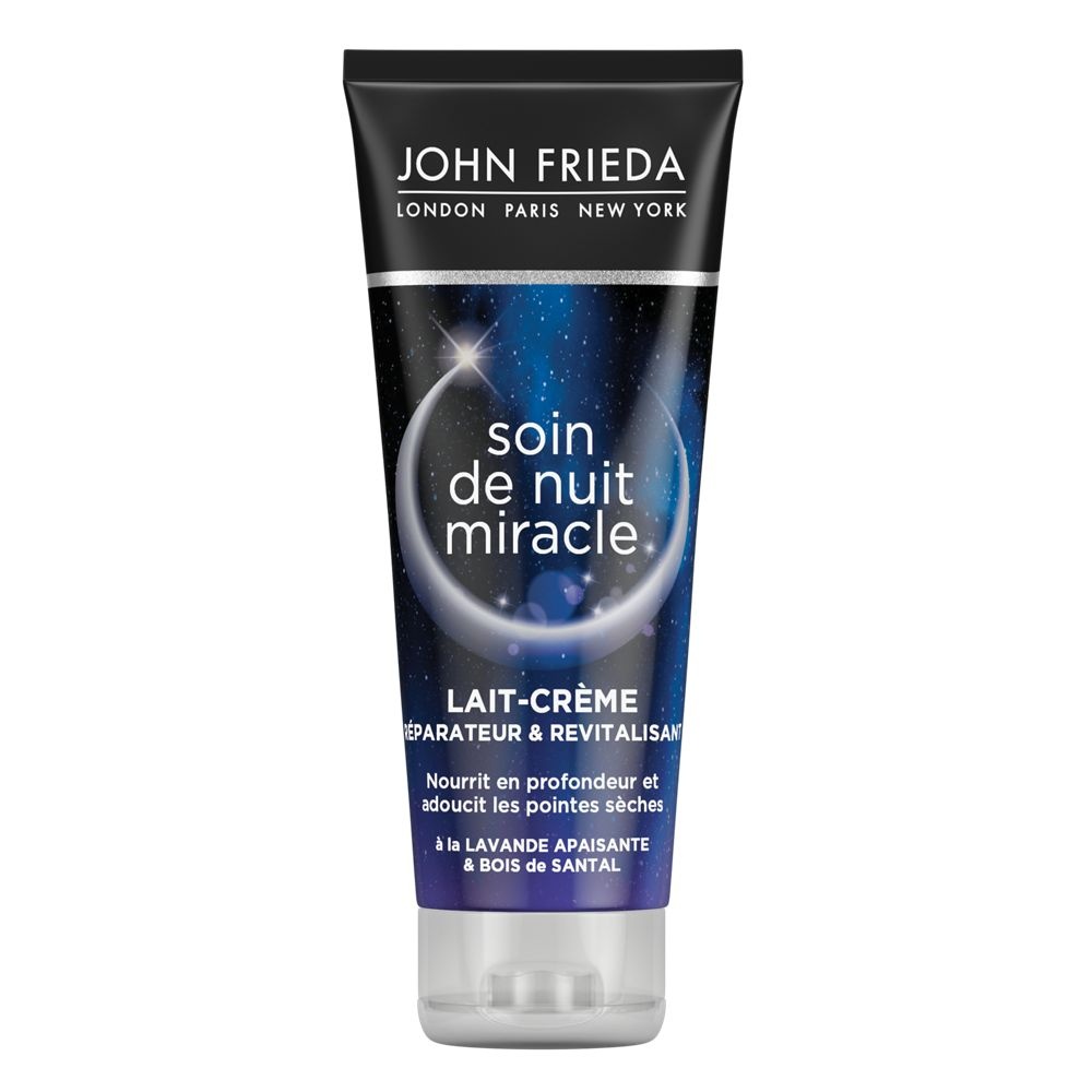 john frieda Soin de Nuit Miracle Lait-Crème Réparateur & Revitalisant 100ml Soin pour les cheveux