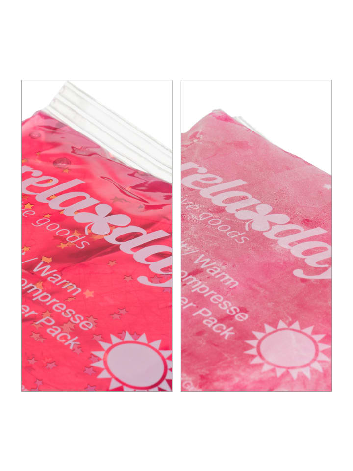 relaxdays 8-tlg. Kühlpad Set in Pink günstig kaufen onesize