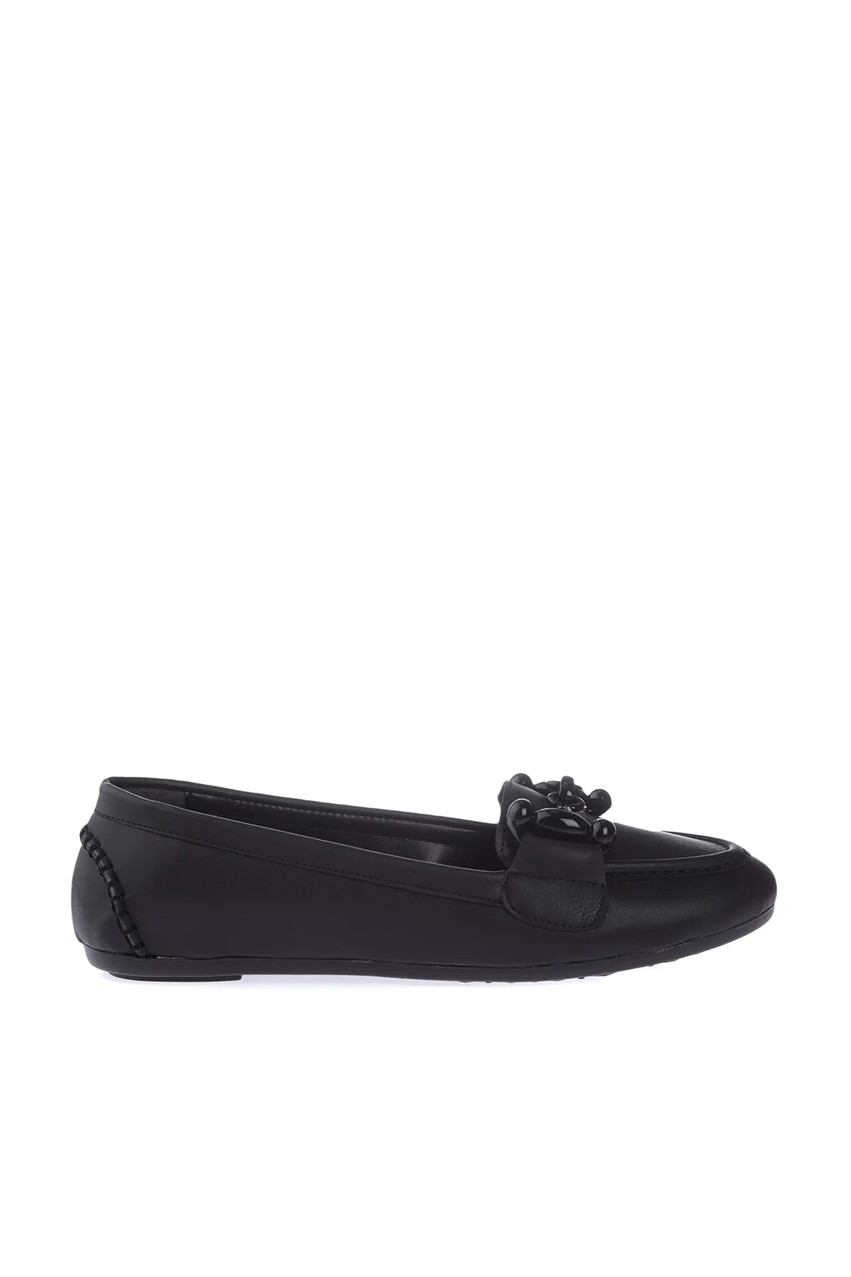 Yaya by Hotiç  Schwarze Loafer-Schuhe für Damen 01AYY263460A100