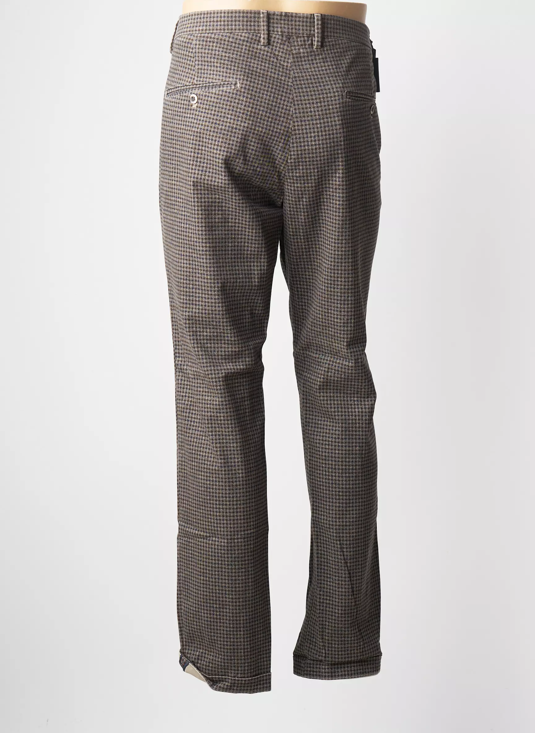 Mason S Pantalons Chino Homme couleur gris