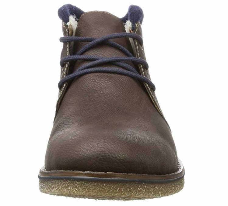 RIEKER Schnür-Stiefeletten braun