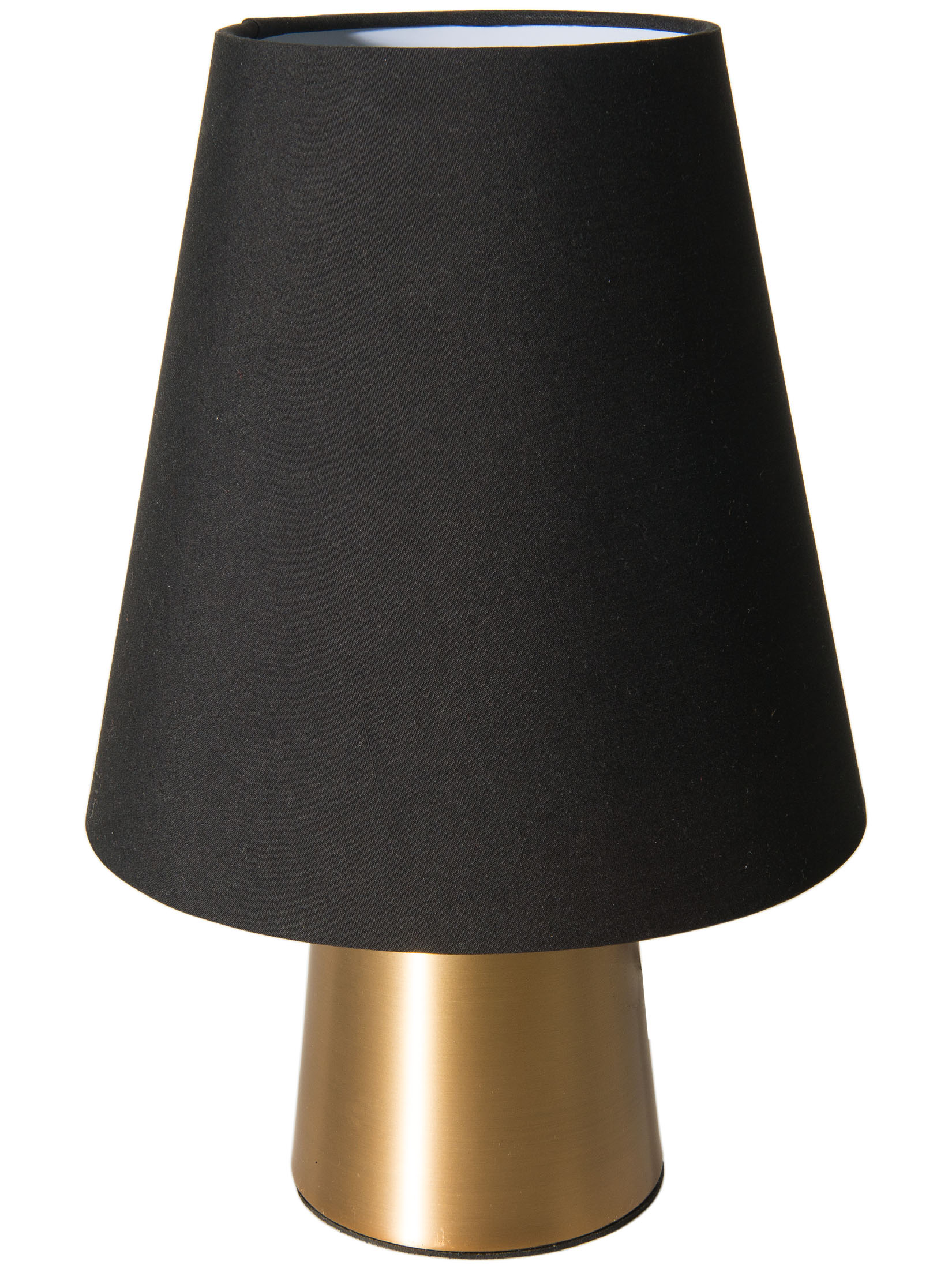 Talbury Tischleuchte, Satin Brass/Schwarz