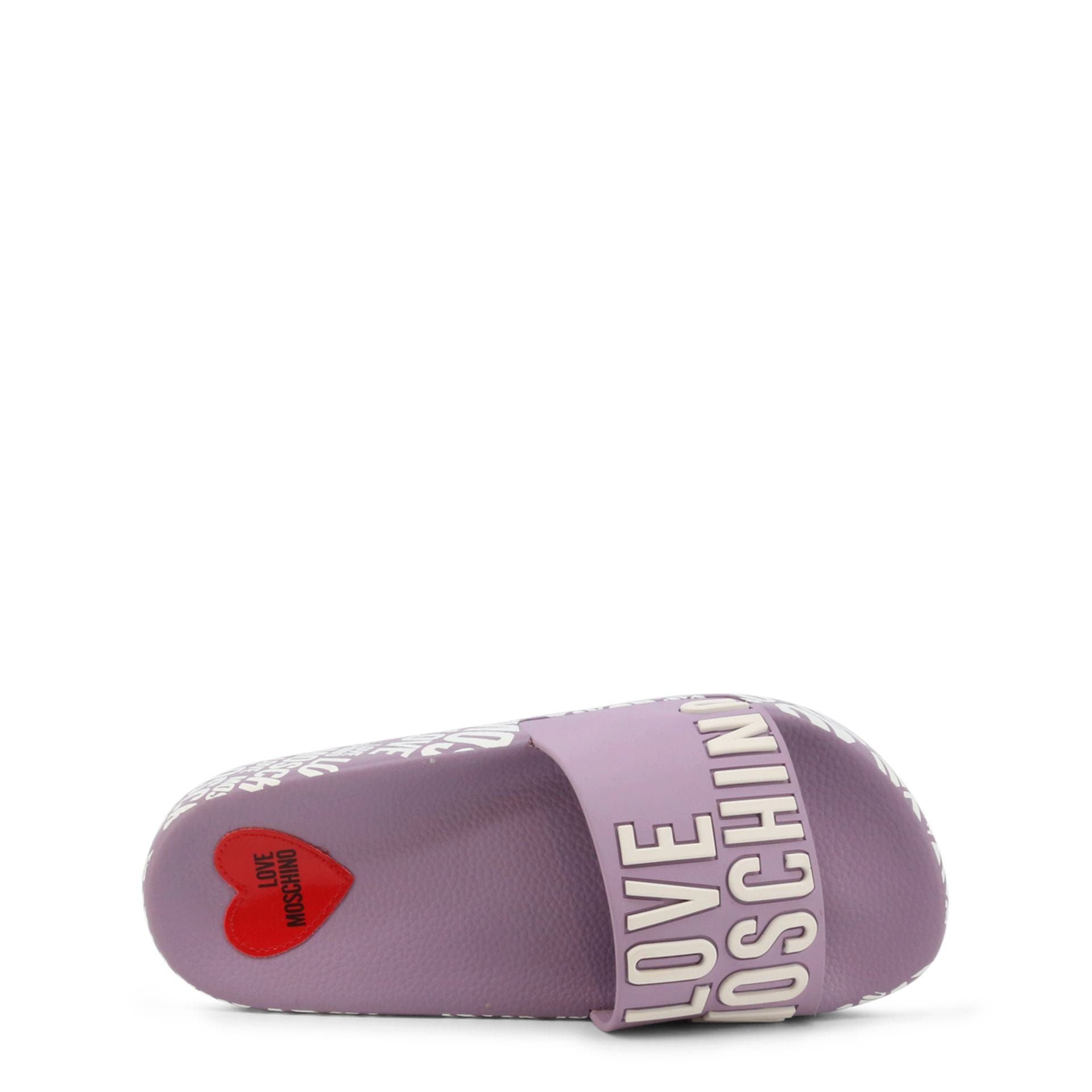 LOVE MOSCHINO Love Moschino Flip Flops, Sommerliche Must-haves, Violet Badesandale Der Hingucker am Strand