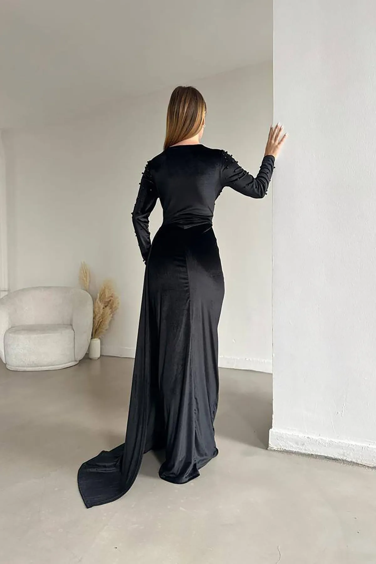 Deafox  Kleid - Schwarz - A-Linie