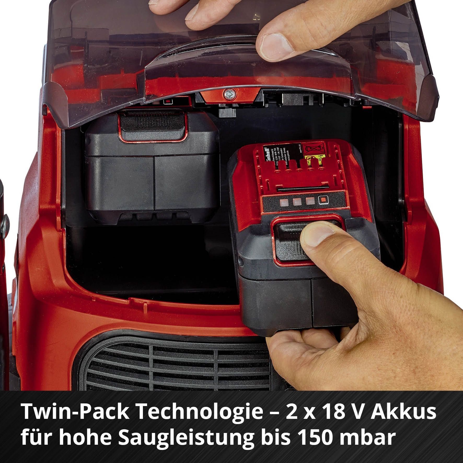 Einhell Nass-Trocken-Akkusauger TE-VC 36/30 Li S-Solo, 900 W, mit Beutel, Power X-Change, ohne Akku und Ladegerät