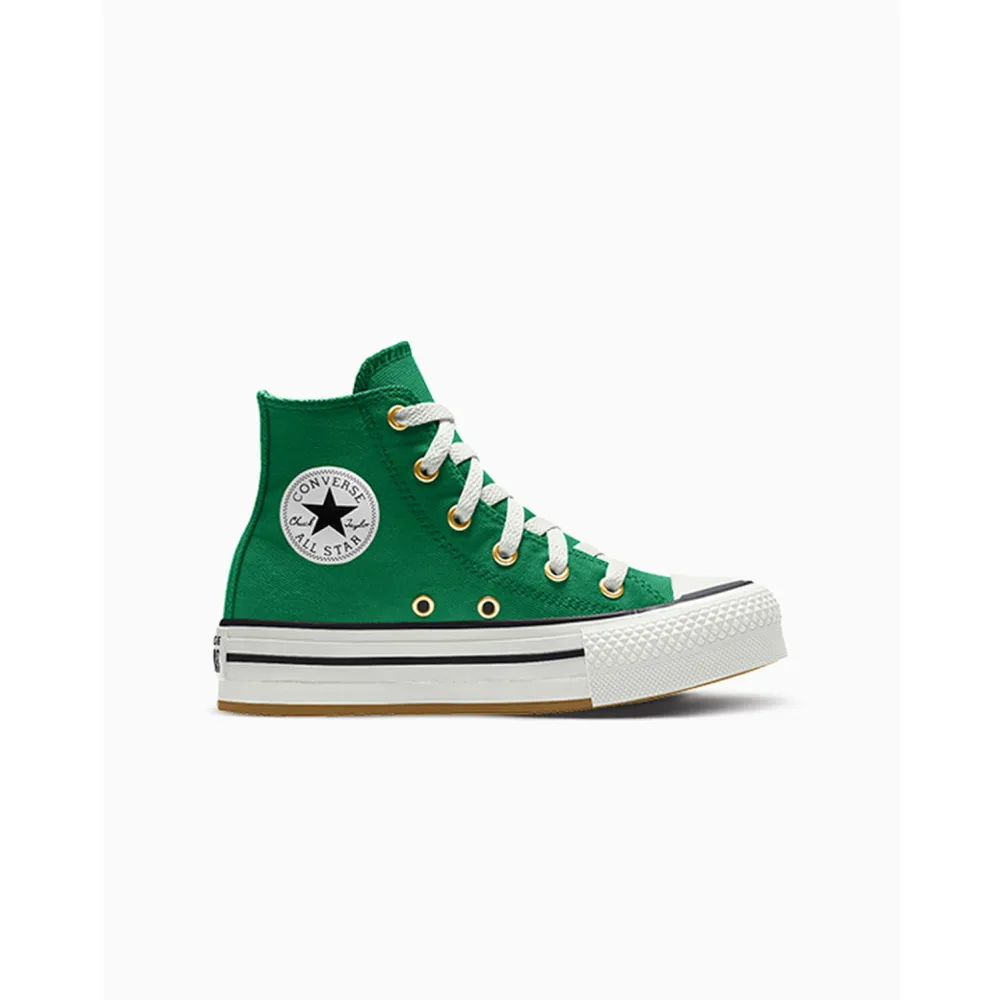 Converse Custom Chuck Taylor All Star Eva Lift Platform By You A09654CSP24_AMAZONGREEN_COC / grün