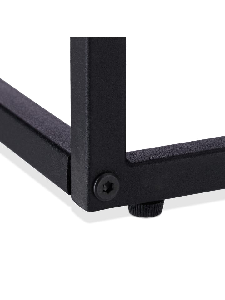 relaxdays Beistelltisch in Black - (B)30 x (H)61 x (T)45 cm günstig kaufen onesize